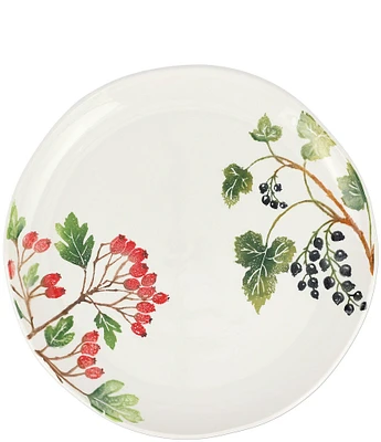 VIETRI Foresta Primavera Mixed Berries Round Platter