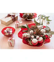 VIETRI Holiday Glass Berry Bowl