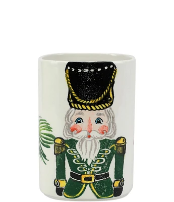 VIETRI Holiday Nutcracker Utensil Holder