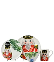 VIETRI Holiday Nutcrackers 4-Piece Place Setting