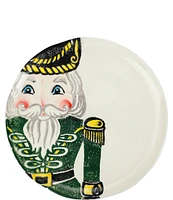 Vietri Holiday Nutcrackers Dinner Plate