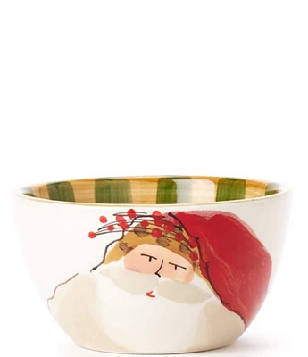 VIETRI Holiday Old St. Nicks Cereal Bowl