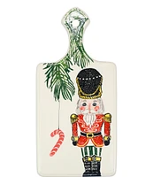 VIETRI Holiday Rred Nutcracker Cheese Board