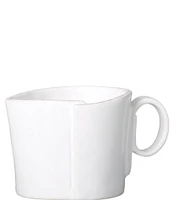 VIETRI Lastra Collection White Creamer