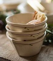 VIETRI Lastra Fiori di Bosco Stacking Cereal Bowl