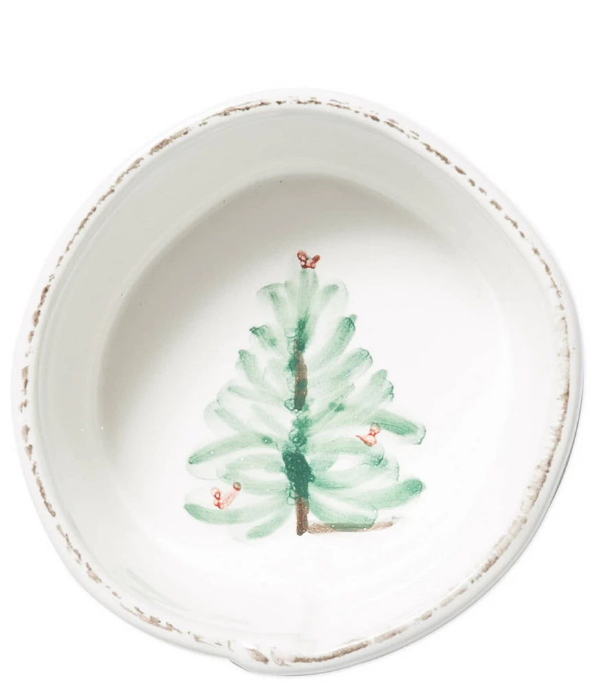 VIETRI Lastra Holiday Condiment Bowl