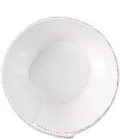 VIETRI Lastra Holiday Stacking Serving Bowl