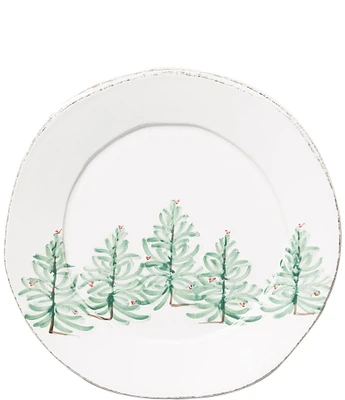 VIETRI Lastra Holiday Round Platter