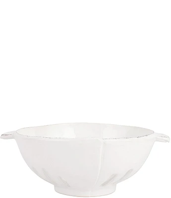 VIETRI Lastra White Colander