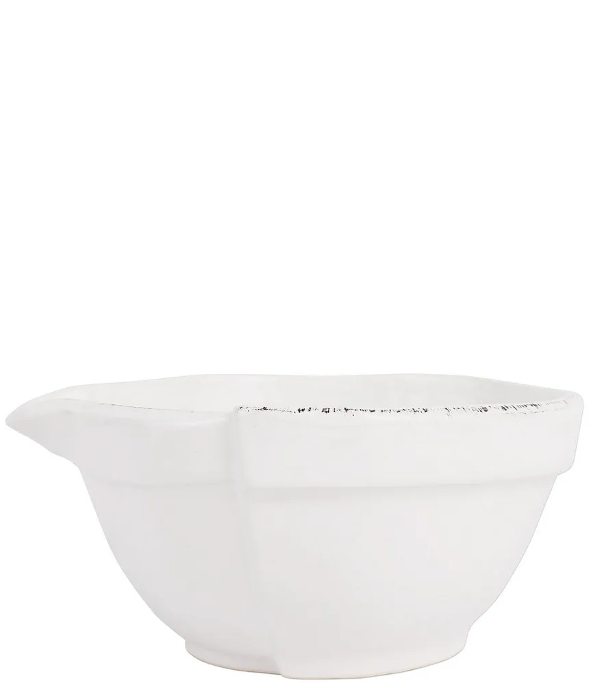 VIETRI Lastra White Mixing Bowl