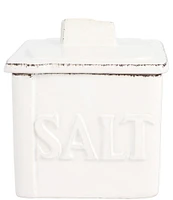 VIETRI Lastra White Salt Cellar