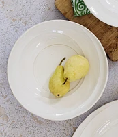 VIETRI Luna Shallow Serving Bowl