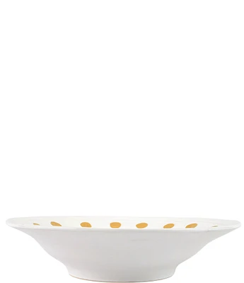 VIETRI Medici Gold Large Serve Bowl