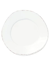 VIETRI Melamine Lastra White Salad Plate