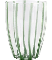 VIETRI Nuovo Stripe Tall Tumbler