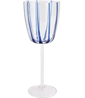 VIETRI Nuovo Stripe Wine Glass