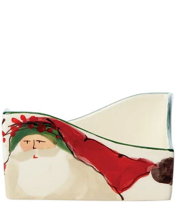 VIETRI Old St. Nick Cocktail Napkin Holder