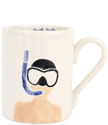 VIETRI Riviera Scuba Mug