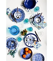 VIETRI Santorini Assorted Cereal Bowls Set of 4