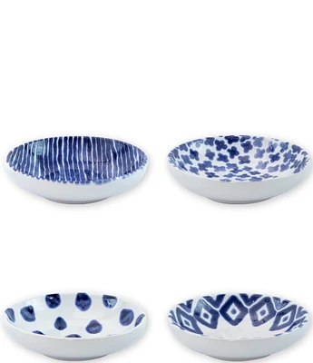 VIETRI Santorini Assorted Condiment Bowls Set of 4