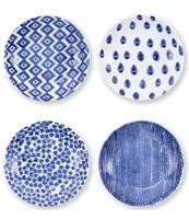 VIETRI Santorini Assorted Pasta Bowls Set of 4