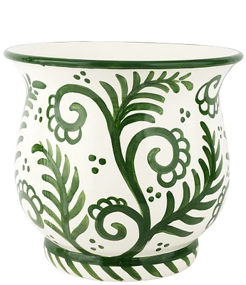 VIETRI Verde Garden Round Planter