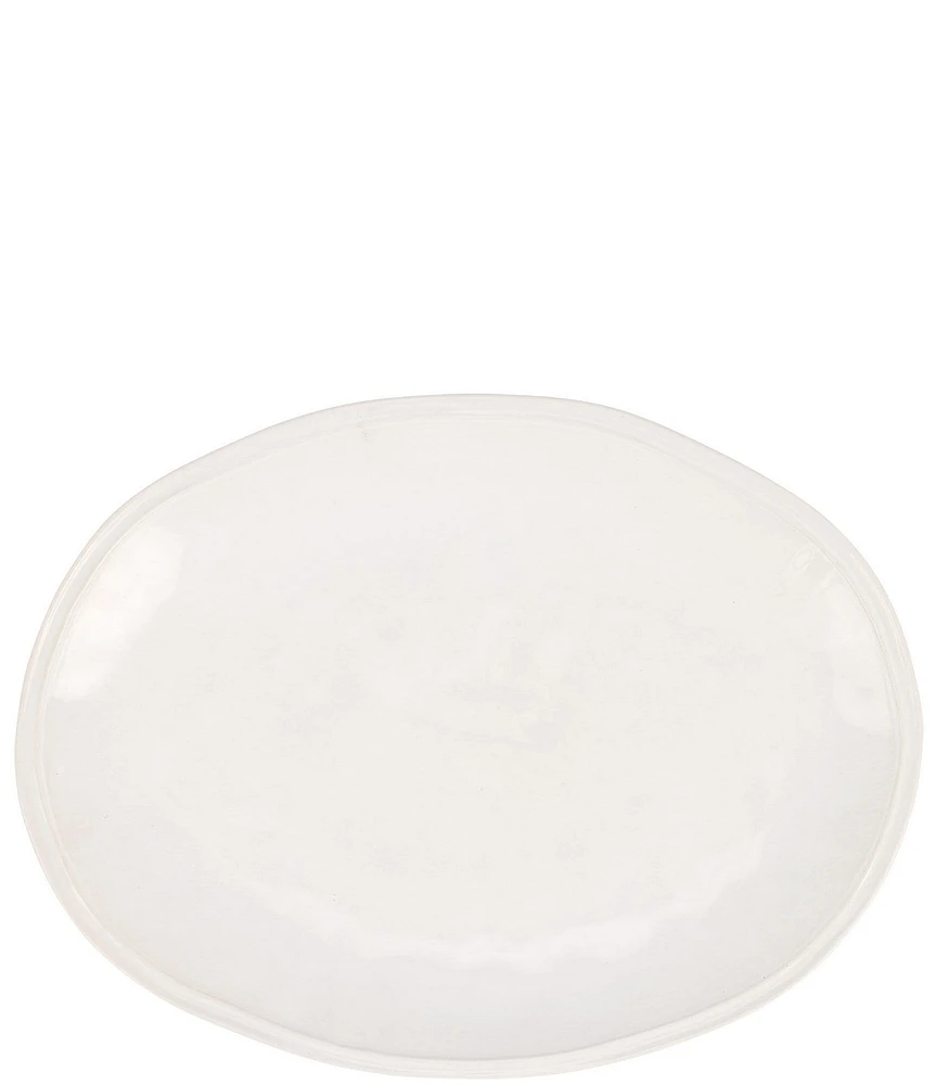 VIETRI viva by VIETRI Aria White Oval Platter