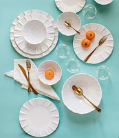 VIETRI Viva by VIETRI Bari White Round Serving Bowl