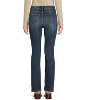 Vigoss Ace Mid Rise Destructed Straight Leg Jeans