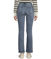 Vigoss Crosby High Rise Straight Fit Cropped Jeans