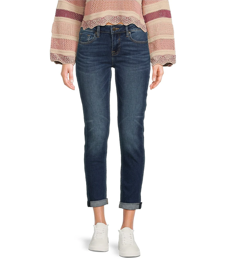 Vigoss Elaine Mid Rise Girlfriend Jeans