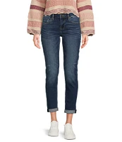 Vigoss Elaine Mid Rise Girlfriend Jeans