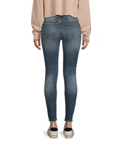 Vigoss Jagger Mid Rise Destructed Skinny Jeans