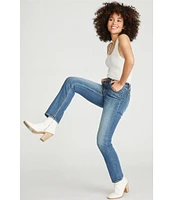 Vigoss High Rise Straight Jeans