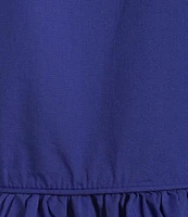 Vigoss Ruff Shoulder Peasant Top