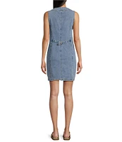 Vigoss Sleeveless Denim Dress