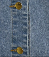 Vigoss Sleeveless Denim Dress