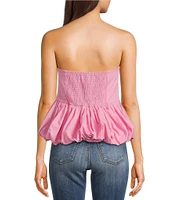 Vigoss Strapless Bubble Top