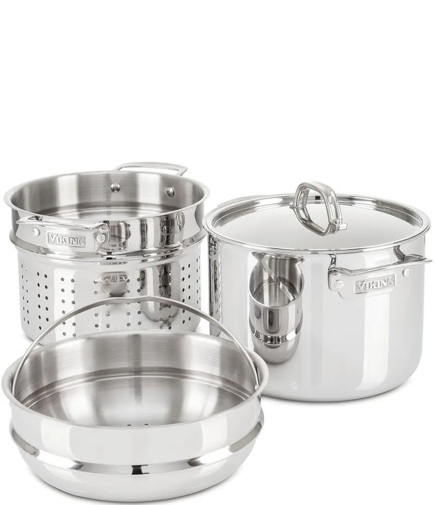 Viking 3-Ply Stainless Steel Multi-Pot, 8-Quart