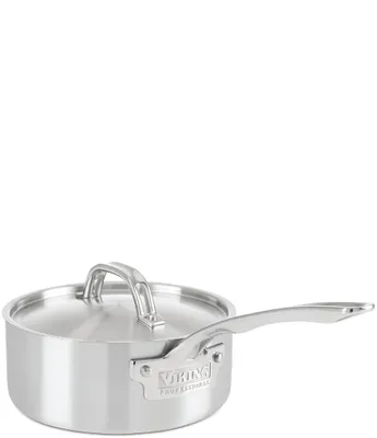 Viking Professional 5-Ply 2.0-QT, Stainless Steel Saucepan With Lid