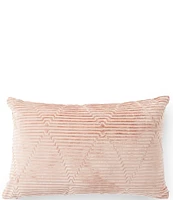 Villa By Noble Excellence Cut Velvet Rectangular Pillow