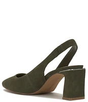 Vince Camuto Hamden Suede Slingback Pumps