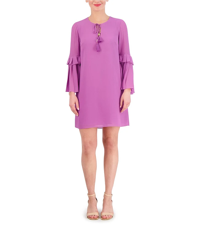 sachin and babi light blue dress Fuchsia Bridesmaid Dresses main image 0