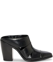 Vince Camuto Aimie Banded Leather Mules