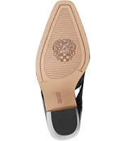 Vince Camuto Aimie Banded Leather Mules