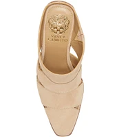 Vince Camuto Aimie Banded Suede Mules