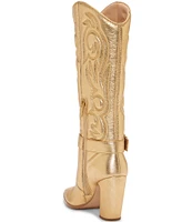 Vince Camuto Biancaa Leather Belted Western Boots