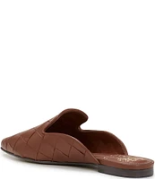 Vince Camuto Bindi Leather Woven Mules