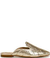 Vince Camuto Bindi Leather Woven Mules