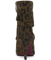 Vince Camuto Blaira Cheetah Suede Ankle Booties